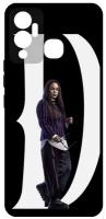 Чехол-накладка Krutoff Soft Case Уэнсдей Аддамс - Йоко для INFINIX Hot 12 Play черный