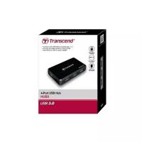 Концентратор USB 3.0 Transcend TS-HUB3K 4 х USB 3.0 черный