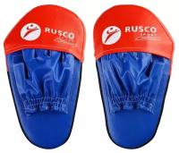 RuscoSport Лапы Rusco Sport, большие, 2 шт, искусственная кожа, цвета микс