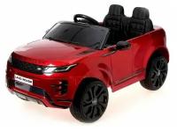 Электромобиль Range Rover Evoque, кожаное сидение, EVA колеса, цвет бордовый глянец