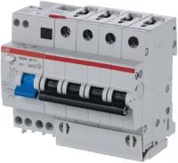 Автоматический выключатель дифференциального тока четырехполюсный 6мод. C 10А 30мА тип AC 6кА DS204