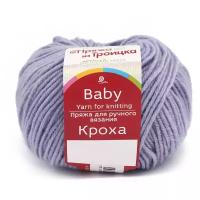 Пряжа из Троицка 'Кроха' 50гр 135м (20%шерсть мериноса, 80%акрил) (25 кристалл) 10 шт