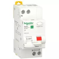 Дифференциальный автомат Schneider Electric Resi9 2П 30 мА D 6 кА AC электромеханический 6 А 30 мА