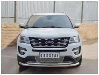 FORD EXPLORER 2016-2017 Защита переднего бампера d63 секции-d42 дуга