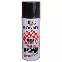 Краска Bosny Spray Paint акриловая универсальная, Черный RAL 9005, глянцевая, 520 мл