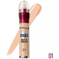 Мейбелин / Maybelline - Консилер для лица Instant AntiAge Eraser 01 Светло-бежевый 6,8 мл