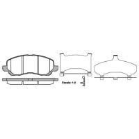 804 31_[05191217Aa]!Колодки Дисковые П Dodge Caliber 1.8I/2.0 Td/2.0I, Jeep Compass 2.0/2.4 06> Remsa арт. 080431