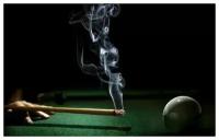 Постер на холсте Бильярд (Billiards) №3 48см. x 30см