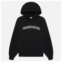 Мужская толстовка thisisneverthat Arch-Logo Hoodie чёрный, Размер S