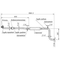 Глушитель с резонатором TRIALLI EAM 1202