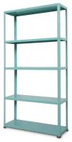 AR SHELVING Стеллаж Colour 5 полок 90х172х30 см, металл, цвет бирюзовый