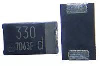 Танталовые конденсаторы smd 330 мкф 6,3В, 2 шт