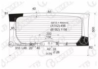 Стекло Заднее С Обогревом Hyundai Getz/Click 3/5D 02-10 XYG арт. GETZ-1 RW/H/X