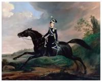 Репродукция на холсте Портрет Александра Николаевича (Portrait of Alexander II) Крюгер Франц 63см. x 50см