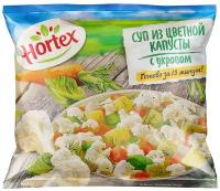 Смесь овощная Hortex Суп из цветной капусты с укропом быстрозамороженная 400 г Продукт замороженный