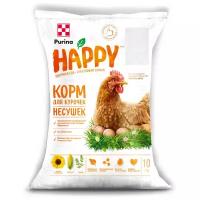 Purina® HAPPY корм для курочек-несушек, Яйценоскость (Комбикорм для яичной птицы Кладка Purina® SPECIAL)