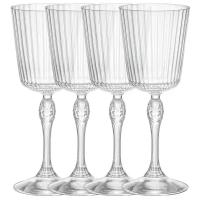 Набор из 4х бокалов America 20s Cocktail Glass Bormioli Rocco, 240 мл