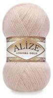 Пряжа Alize Angora Gold (Ангора Голд) - 1 моток 404 пудра 20% шерсть, 80% акрил 550м/100г