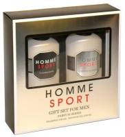 Набор косметический парфюмерный для мужчин Homme Sport (шампунь 250 мл + гель для душа 250 мл)