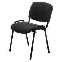 Easy Chair Стул FA_EChair Rio(изо) черн, ткань серая С-38/ТК-2