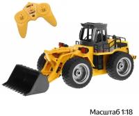 Радиоуправляемый бульдозер HUI NA TOYS 2.4G 6CH 1/18 RTR