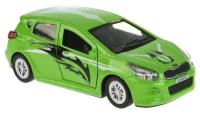 Машинка металлическая ТехноПарк KIA CEED спорт 12см зеленая CEED-SPORT