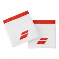 Напульсник Babolat Wristband Logo x2 White/Red 5UA1261-1043