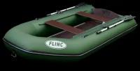 Надувная лодка FLINC FT340K графитово-оранжевый