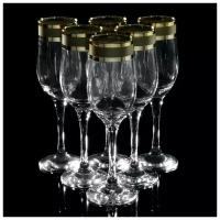 Набор бокалов для шампанского «Ампир», 200 мл, 6 шт