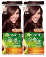 Краска для волос Garnier (Гарньер) Color Naturals Creme, тон 5.12 - Ледяной светлый шатен х 2шт