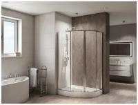 Душевой уголок BelBagno DUE 1900х1200х800 хром DUE-RH-2-120/80-C-Cr