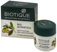 Маска для лица Biotique Bio корректирующая против Акне с Мускатом, 15 г