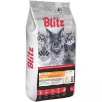 Сухой корм BLITZ TURKEY Sensitive для кошек с Индейкой 10кг