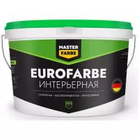 Master Farbe Eurofarbe полуматовая белый 14 л 14 кг