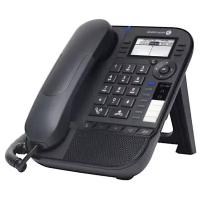 Телефон Alcatel- Lucent Ent Телефон 8018 Deskphone Moon Grey, NOE- SIP, 64x128 backlit black white LCD, 6 soft keys, Handsfree, Wideband Comfort Handset, 2 Gig Ethernet Ports, USB, POE or power supply, F1F2- HoldTransfer Paper label. Ethernet cable is no