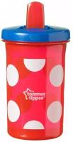 Tommee Tippee Стакан-поильник Super Sipper 300 мл 6 мес красный в белый горошек 44402287-1