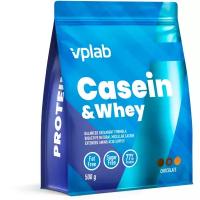 Vplab, Casein & Whey - 500g (Шоколад)