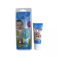 Комплект Brush-Baby от 0 до 3 лет: зубная паста и звуковая щетка