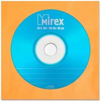 Диск Mirex CD-R STANDARD 700Mb 48X в бумажном конверте с окном, оранжевый