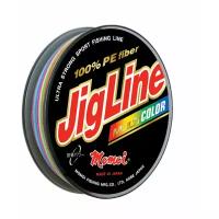 Плетеный шнур Jigline Multicolor 150 м, 0,30 мм