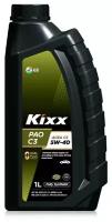 KIXX L2092AL1E1 Масло моторное KIXX PAO 5W-40 синтетическое 1 л L2092AL1E1