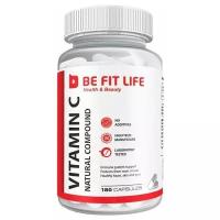 Капсулы BE FIT LIFE Vitamin C 500 мг, 180 шт