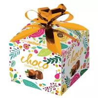 Набор конфет Magnat Choco Caramel (spring box) из молочного шоколада с карамельной начинкой и кусочками арахиса, 40 г