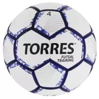 Мяч футзальный TORRES Futsal Training, PU, ручная сшивка, 32 панели, размер 4