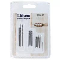 Сверло по дереву Micron Мини-сверла SMM-01, 32 шт