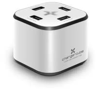 Зарядная станция Bliss Chargercube 220V-5V USB 4 портов, 8.6A суммарно (4*2.4A(max))+USB2.0 HUB