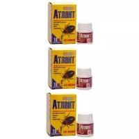 Атлант 5 гр (3 шт) - используется для уничтожения тараканов, клопов, блох, мух, личинок комаров и крысиных клещей