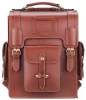 Кожаный ранец-портфель 