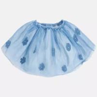 Фатиновая юбка-пачка с цветочной аппликацией MAYORAL для девочки 3905/077