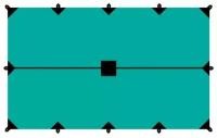 Тент кемпинговый Tramp TRT-101.04, 3х5 м, зеленый